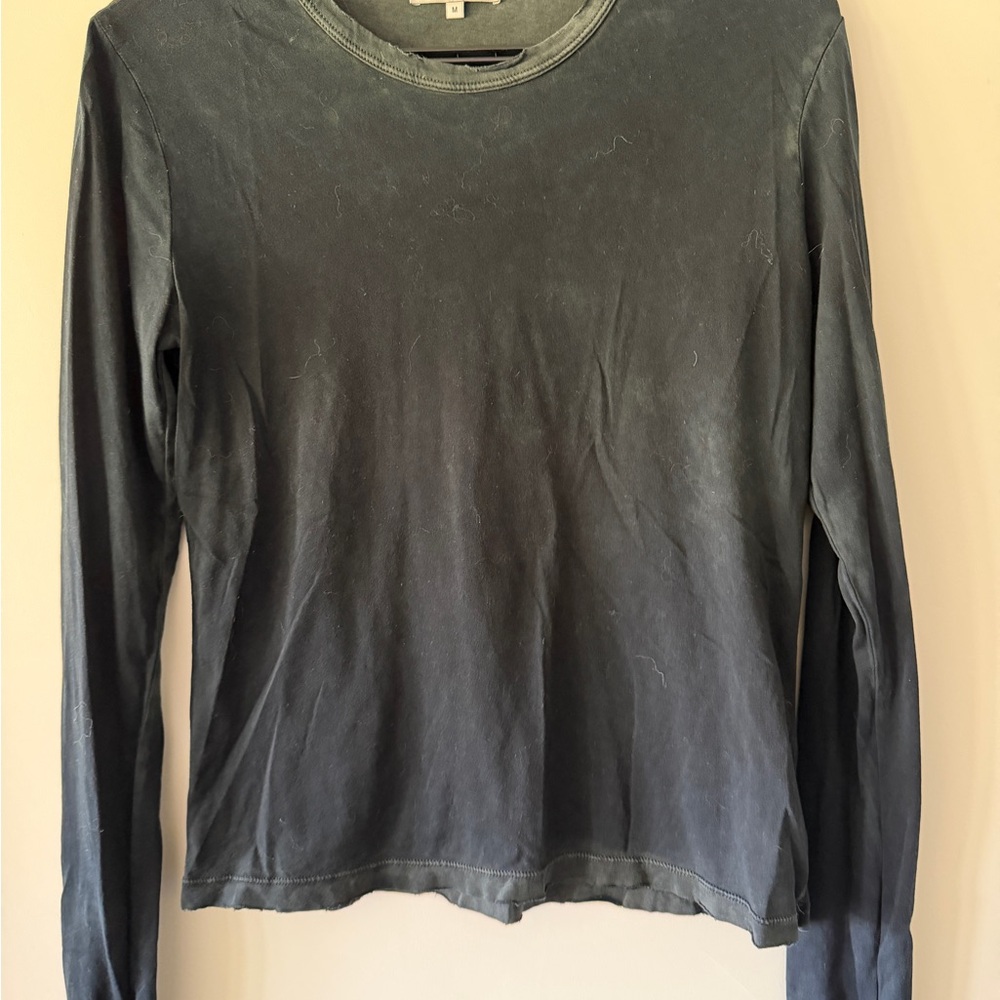 Cotton Citizen Long Sleeve Top - Charcoal